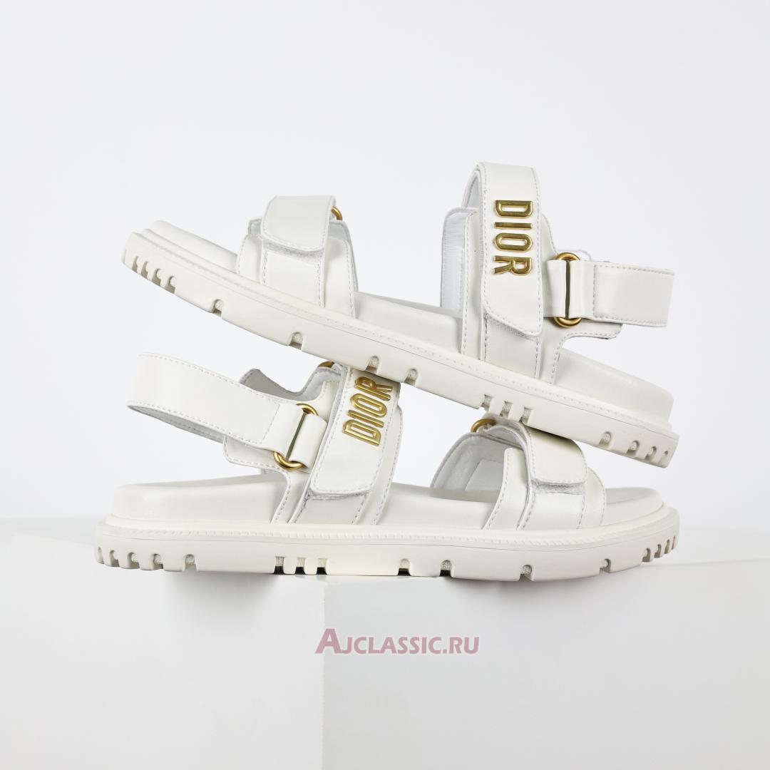 New Dior Dioract Sandal "White Lambskin" KCQ547LAB_S03W Shoes