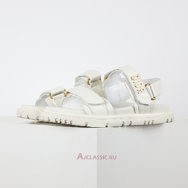 Buy Dior Dioract Sandal White Lambskin White KCQ547LAB_S03W Quality Reps Replicas Shoes