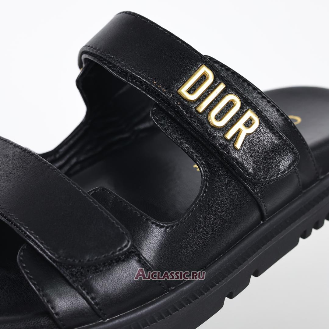 New Dior Dioract Slide "Black Lambskin" KCQ718LAB_S900 Shoes