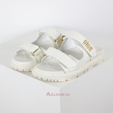 Buy Dior Dioract Slide White Lambskin White KCQ718LAB_S03W Quality Reps Replicas Shoes