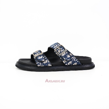 Buy Dior Aqua Sandal Beige and Blue Dior Oblique Jacquard Beige 3SA135ZSA_H561-2 Quality Reps Replicas Shoes