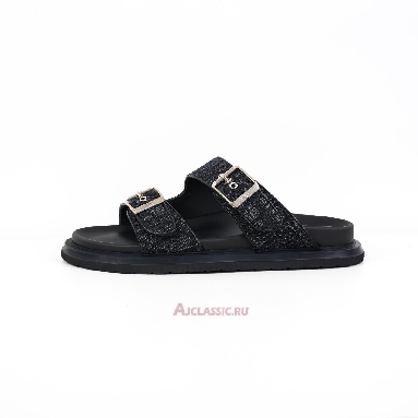 Buy Dior Aqua Sandal Black Dior Oblique Jacquard Black 3SA135ZSA_H969 Quality Reps Replicas Shoes