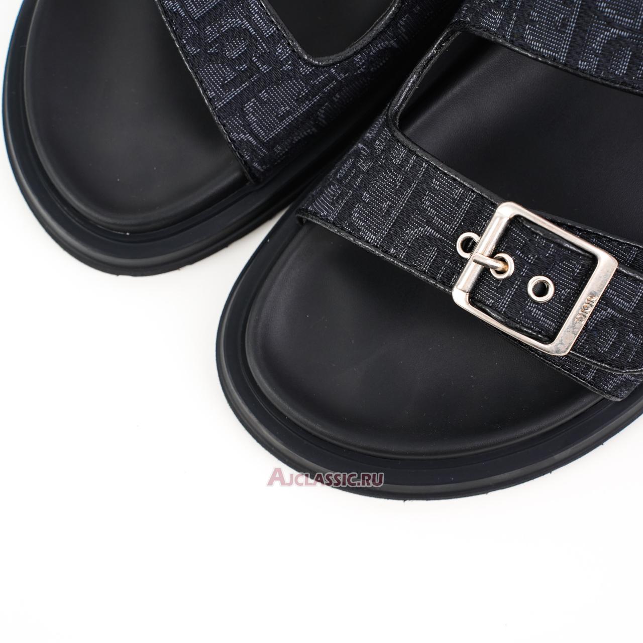 New Dior Aqua Sandal "Black Dior Oblique Jacquard" 3SA135ZSA_H969 Shoes