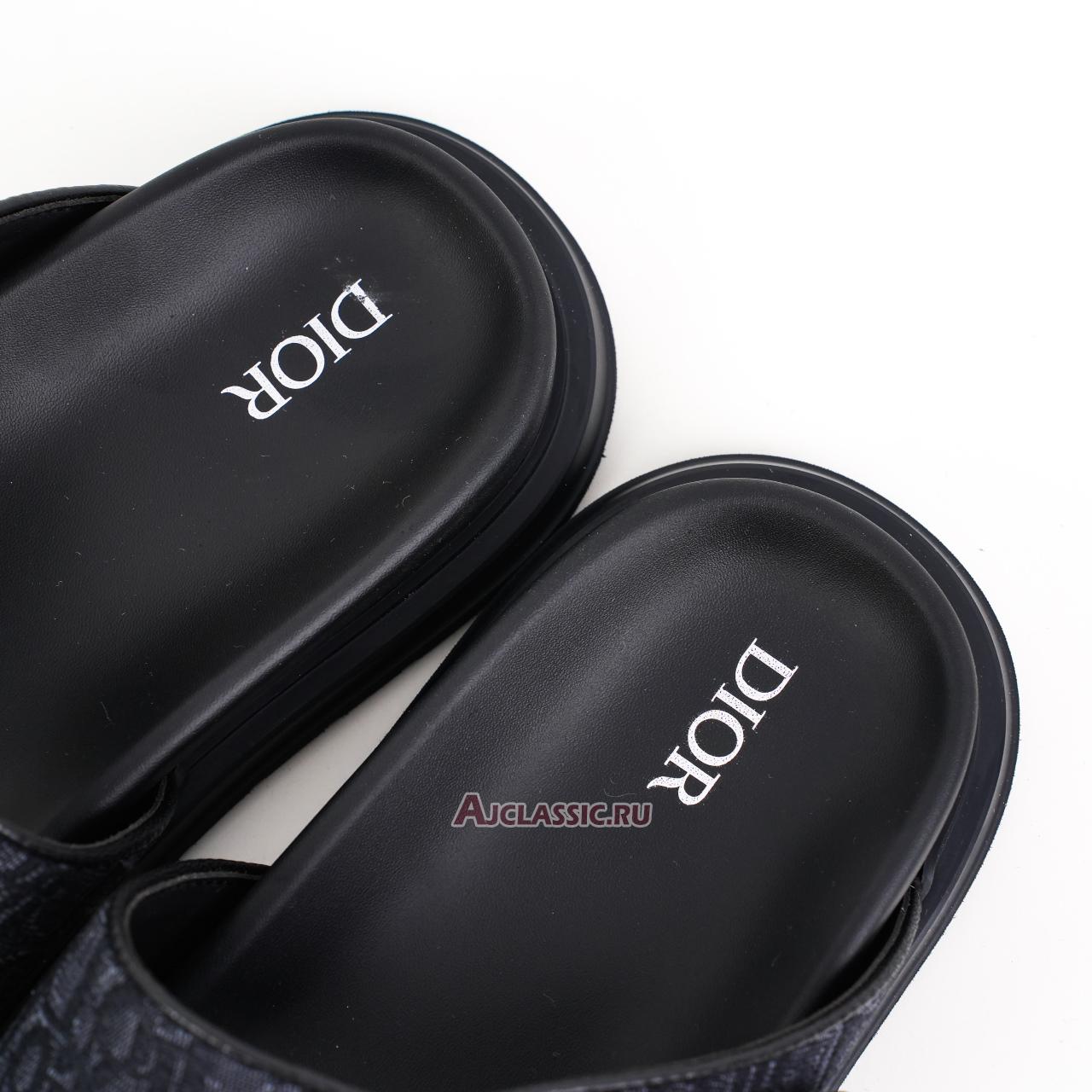 New Dior Aqua Sandal "Black Dior Oblique Jacquard" 3SA135ZSA_H969 Shoes