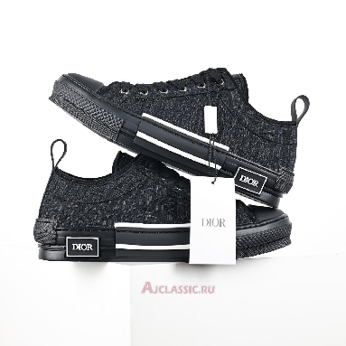 Buy Dior B23 Low Black Oblique Jacquard Sneaker Black 3SN249ZSA_H969 Quality Reps Replicas Shoes