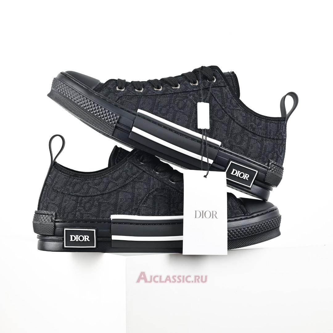 New Dior B23 Low "Black Oblique Jacquard" Sneaker 3SN249ZSA_H969 Shoes