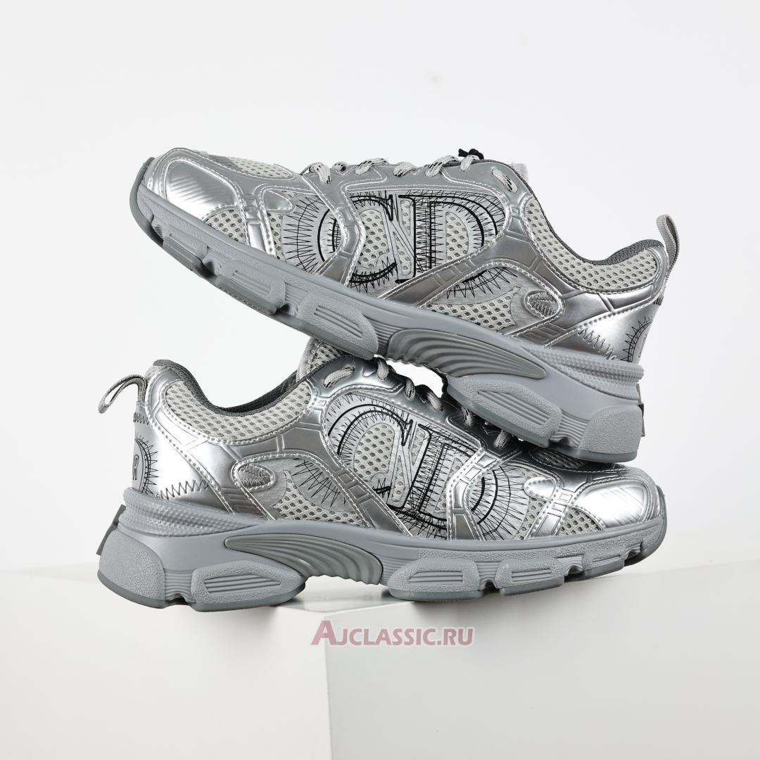 New Dior Chrono Sneaker "Gray Mesh Silver" KCK414TRL_S59K Shoes