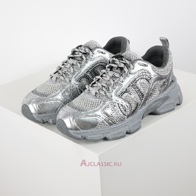 Buy Dior Chrono Sneaker Gray Mesh Silver Grey KCK414TRL_S59K Quality Reps Replicas Shoes