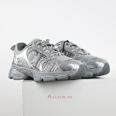 Buy Dior Chrono Sneaker Gray Mesh Silver Grey KCK414TRL_S59K Quality Reps Replicas Shoes