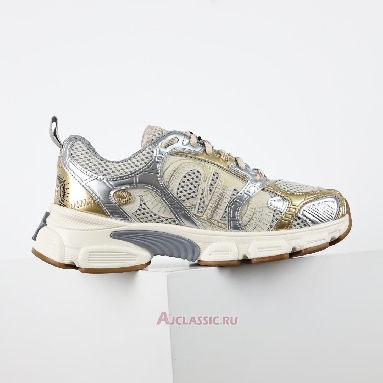 Buy Dior Chrono Sneaker Beige Mesh Gold Gold KCK414TRL_S49G Quality Reps Replicas Shoes