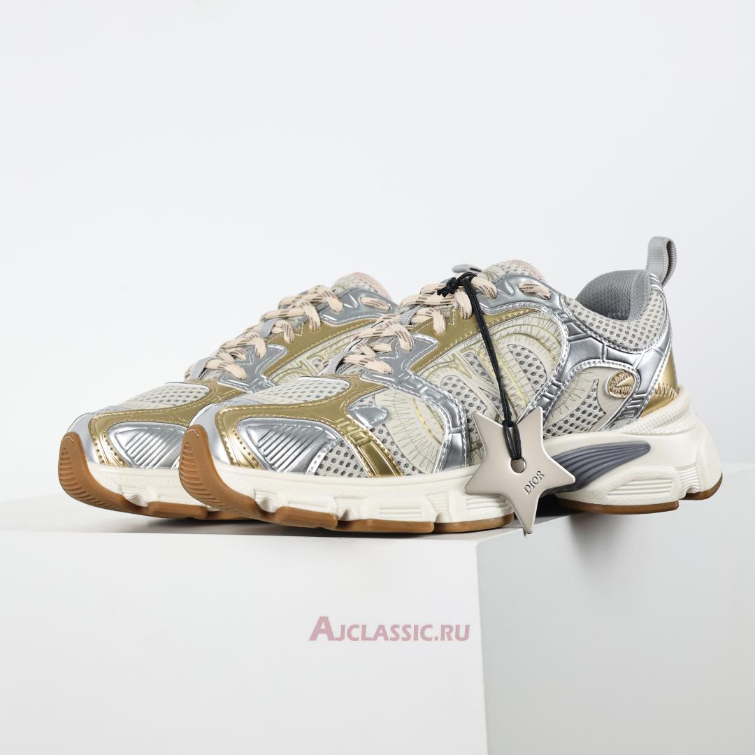 New Dior Chrono Sneaker "Beige Mesh Gold" KCK414TRL_S49G Shoes
