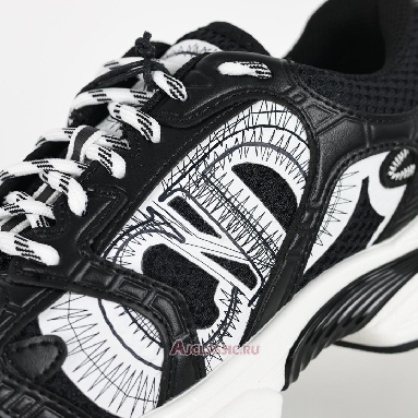 Buy Dior Chrono Sneaker Black Mesh White Black KCK414TRM_S19W-2 Quality Reps Replicas Shoes