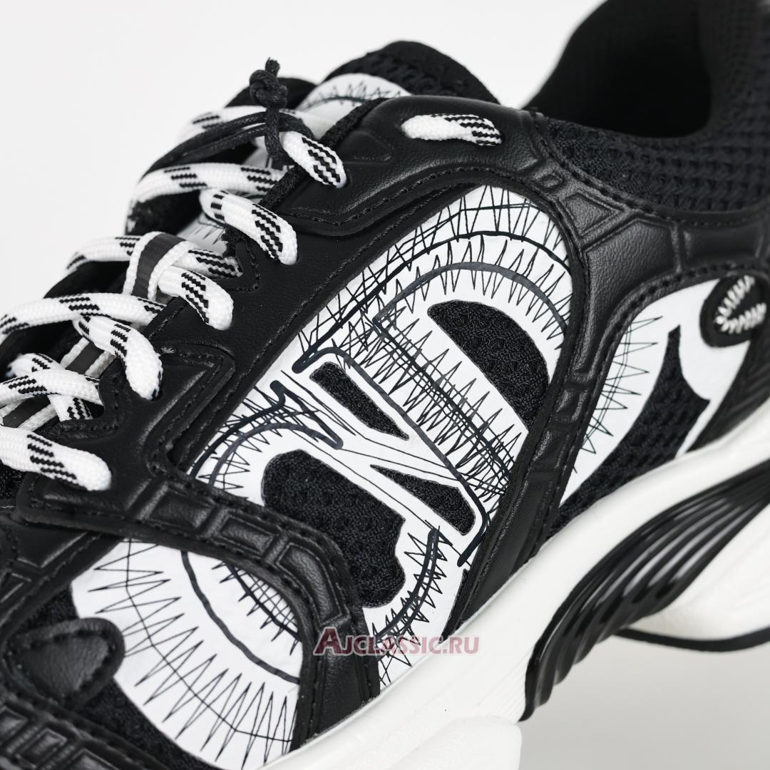 New Dior Chrono Sneaker "Black Mesh White" KCK414TRM_S19W-2 Shoes