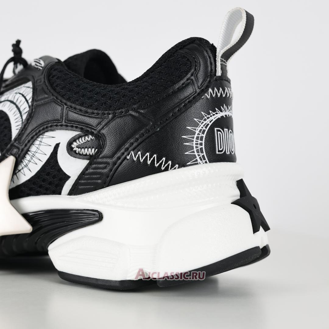 New Dior Chrono Sneaker "Black Mesh White" KCK414TRM_S19W-2 Shoes