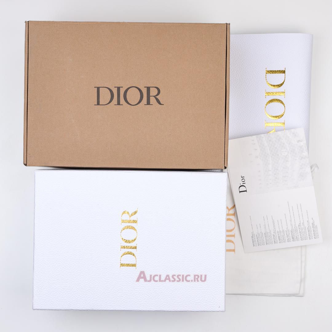 New Dior Chrono Sneaker "Black Mesh White" KCK414TRM_S19W-2 Shoes