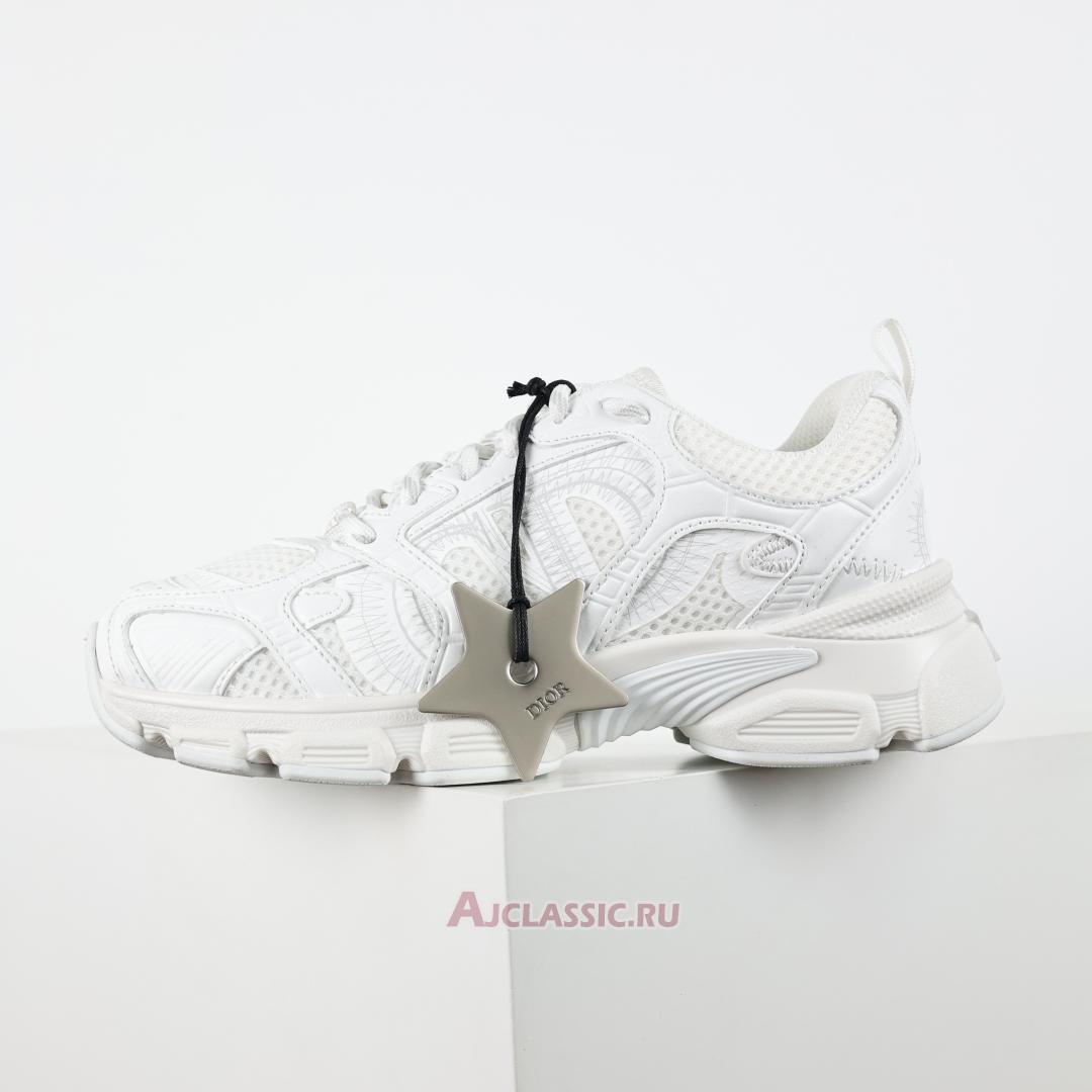 New Dior Chrono Sneaker "Mesh White Leather" KCK414TRM_S10W Shoes