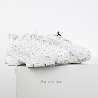 Buy Dior Chrono Sneaker Mesh White Leather White KCK414TRM_S10W Quality Reps Replicas Shoes