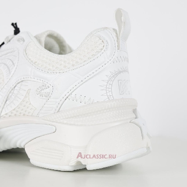 Buy Dior Chrono Sneaker Mesh White Leather White KCK414TRM_S10W Quality Reps Replicas Shoes