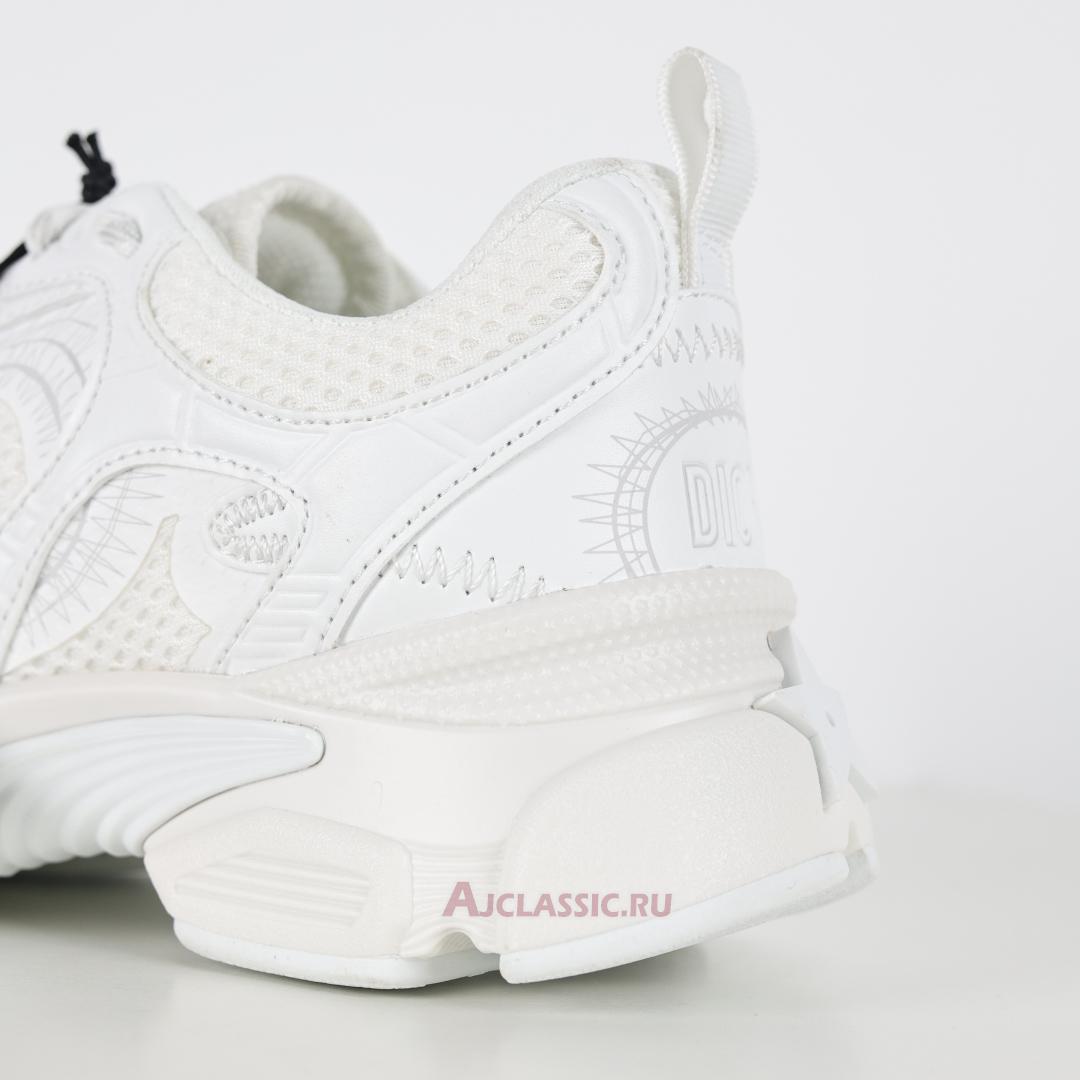 New Dior Chrono Sneaker "Mesh White Leather" KCK414TRM_S10W Shoes