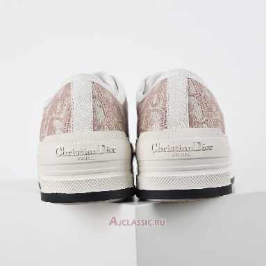 Buy Dior WalkNDior Platform Nude Dior Oblique Embroidered Cotton Pink KCK385OBE_S21U Quality Reps Replicas Shoes