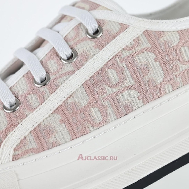 Buy Dior WalkNDior Platform Nude Dior Oblique Embroidered Cotton Pink KCK385OBE_S21U Quality Reps Replicas Shoes