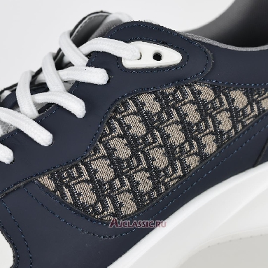 Buy Dior B25 Runner Dior Oblique - Navy Blue Cream Blue 3SN299ZIR_H561 Quality Reps Replicas Shoes