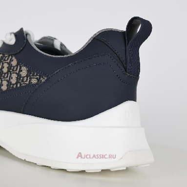 Buy Dior B25 Runner Dior Oblique - Navy Blue Cream Blue 3SN299ZIR_H561 Quality Reps Replicas Shoes