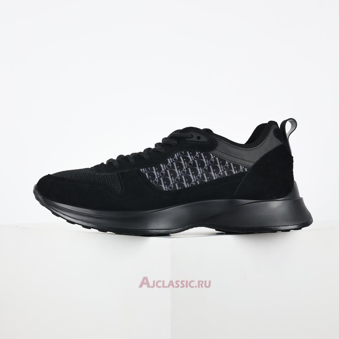 New Dior B25 Runner Suede "Dior Oblique - Black" 3SN283YUH_H900 Shoes