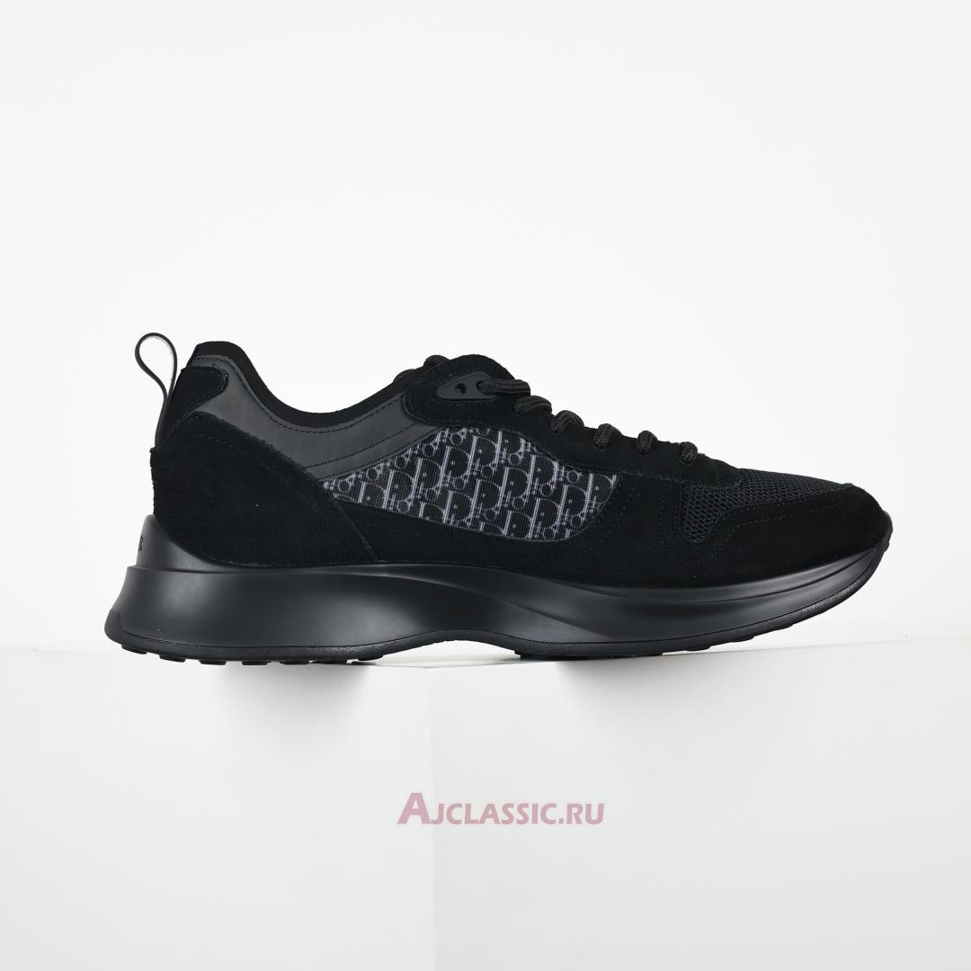 New Dior B25 Runner Suede "Dior Oblique - Black" 3SN283YUH_H900 Shoes