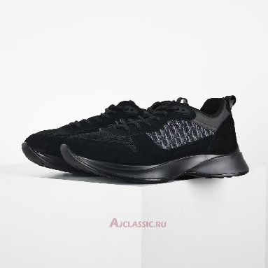 Buy Dior B25 Runner Suede Dior Oblique - Black Black 3SN283YUH_H900 Quality Reps Replicas Shoes