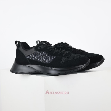 Buy Dior B25 Runner Suede Dior Oblique - Black Black 3SN283YUH_H900 Quality Reps Replicas Shoes