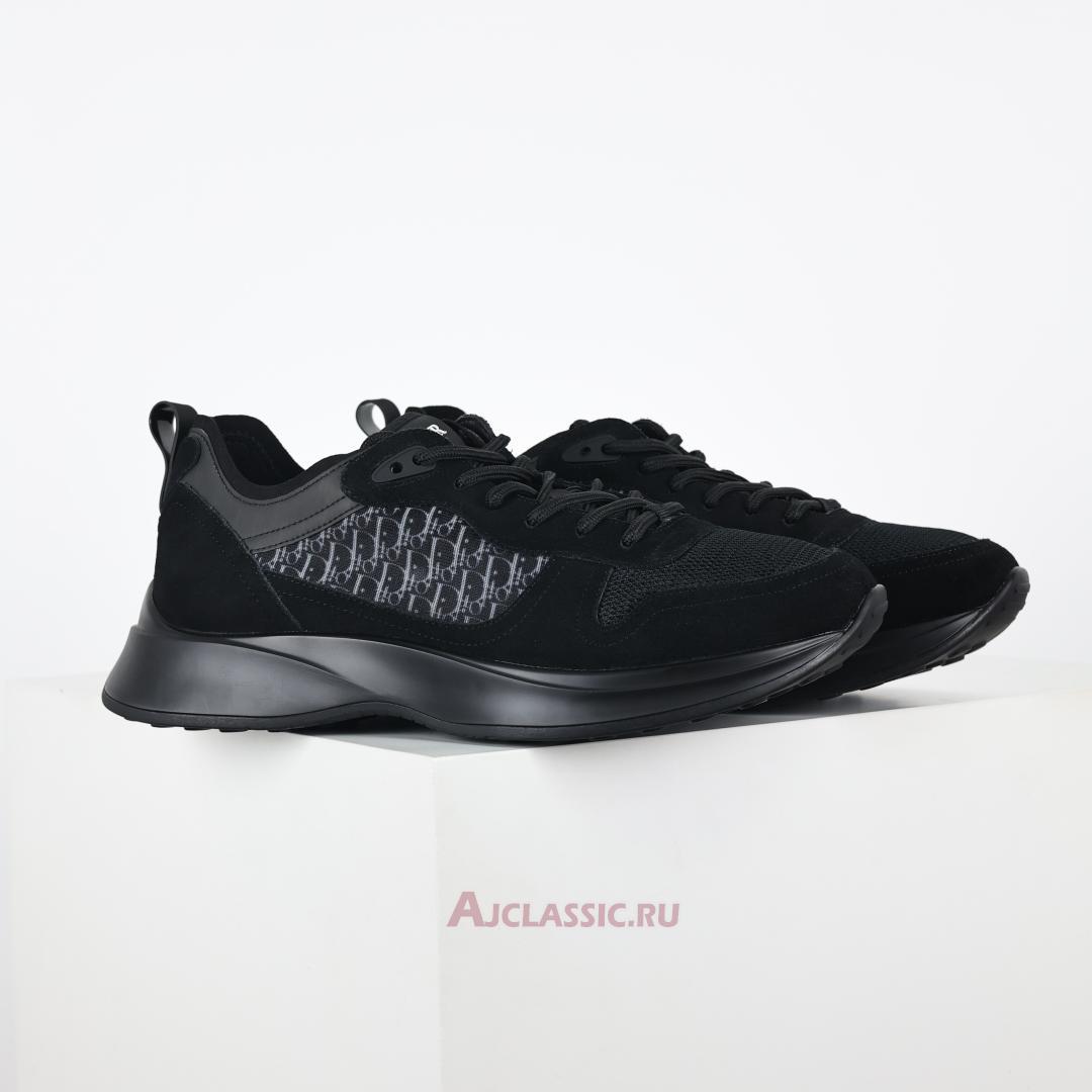New Dior B25 Runner Suede "Dior Oblique - Black" 3SN283YUH_H900 Shoes