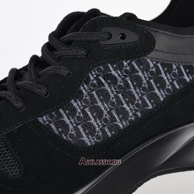 Buy Dior B25 Runner Suede Dior Oblique - Black Black 3SN283YUH_H900 Quality Reps Replicas Shoes