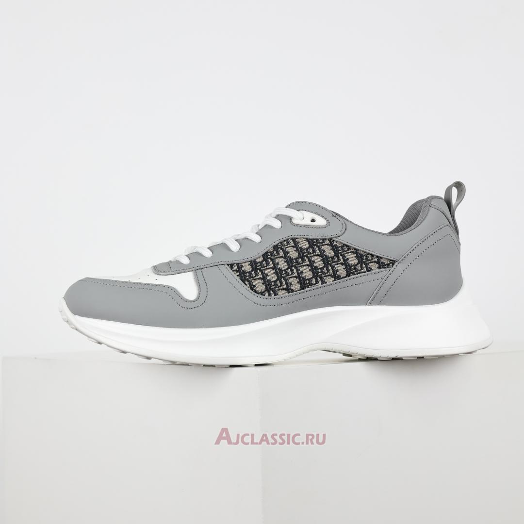 New Dior B25 Runner "Gray White Smooth Calfskin" 3SN299ZIR_H165 Shoes
