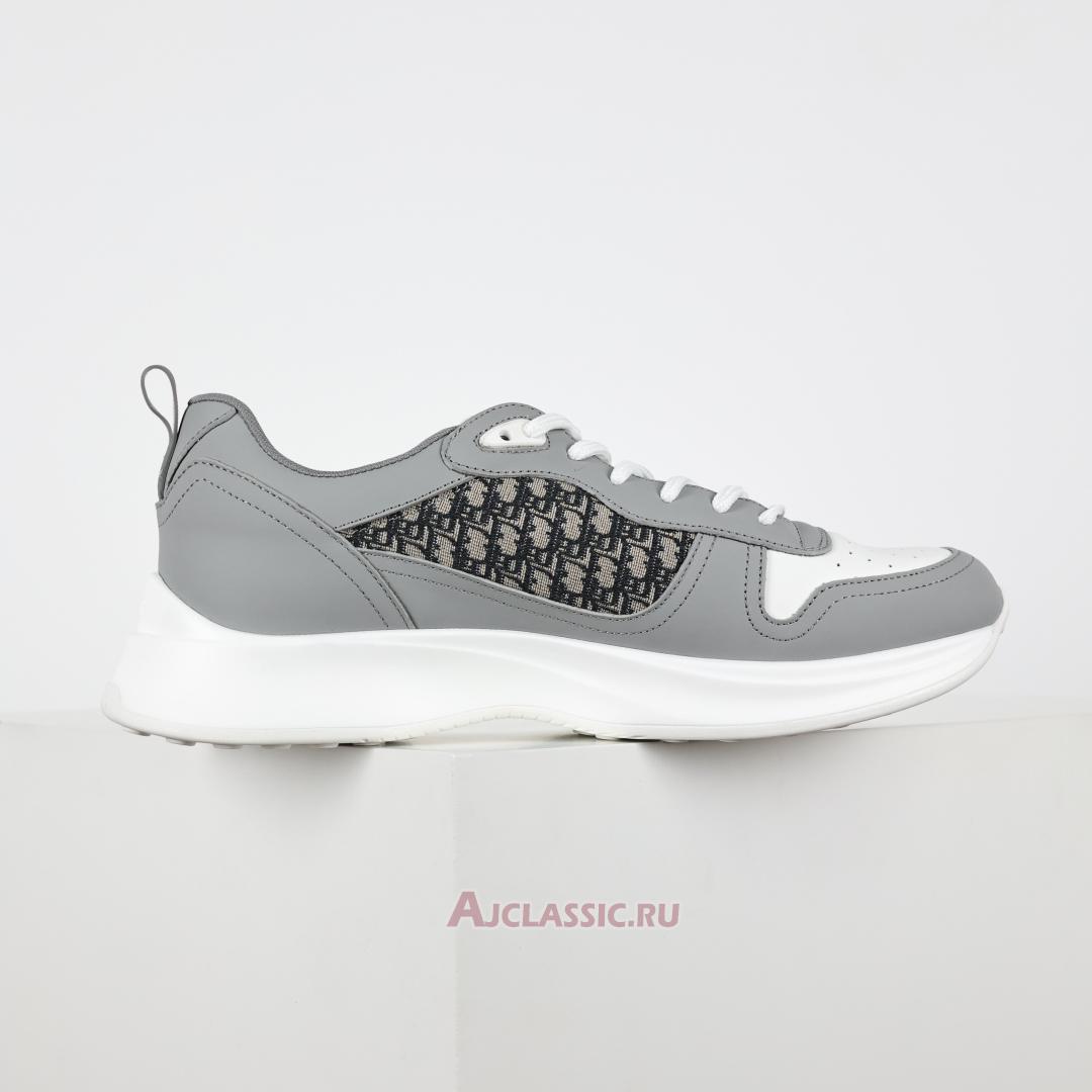 New Dior B25 Runner "Gray White Smooth Calfskin" 3SN299ZIR_H165 Shoes