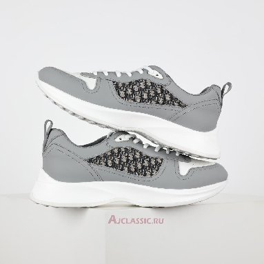 Buy Dior B25 Runner Gray White Smooth Calfskin Grey 3SN299ZIR_H165 Quality Reps Replicas Shoes
