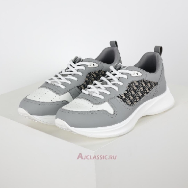Buy Dior B25 Runner Gray White Smooth Calfskin Grey 3SN299ZIR_H165 Quality Reps Replicas Shoes