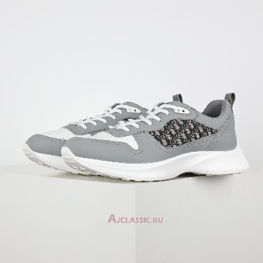 Buy Dior B25 Runner Gray White Smooth Calfskin Grey 3SN299ZIR_H165 Quality Reps Replicas Shoes