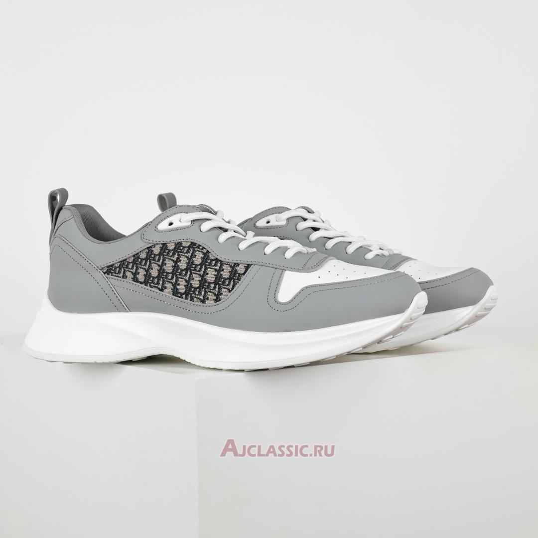 New Dior B25 Runner "Gray White Smooth Calfskin" 3SN299ZIR_H165 Shoes