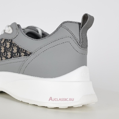 Buy Dior B25 Runner Gray White Smooth Calfskin Grey 3SN299ZIR_H165 Quality Reps Replicas Shoes