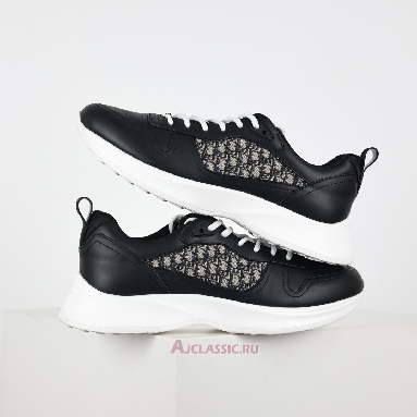 Buy Dior B25 Runner Black Smooth Calfskin Beige Black 3SN299ZIR_H965 Quality Reps Replicas Shoes
