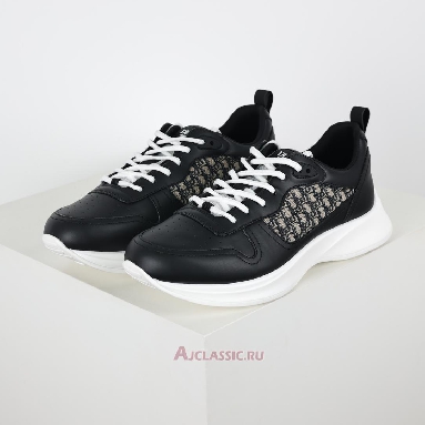 Buy Dior B25 Runner Black Smooth Calfskin Beige Black 3SN299ZIR_H965 Quality Reps Replicas Shoes