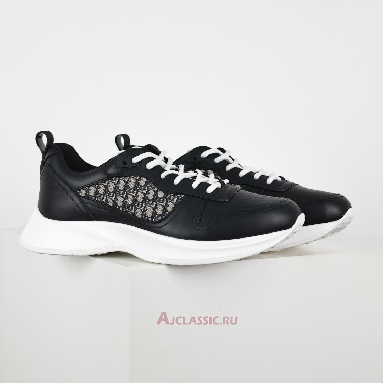 Buy Dior B25 Runner Black Smooth Calfskin Beige Black 3SN299ZIR_H965 Quality Reps Replicas Shoes