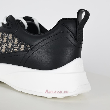 Buy Dior B25 Runner Black Smooth Calfskin Beige Black 3SN299ZIR_H965 Quality Reps Replicas Shoes