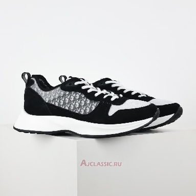 Buy Dior B25 Runner Suede Black White Technical Mesh Black 3SN259YUH_H960 Quality Reps Replicas Shoes