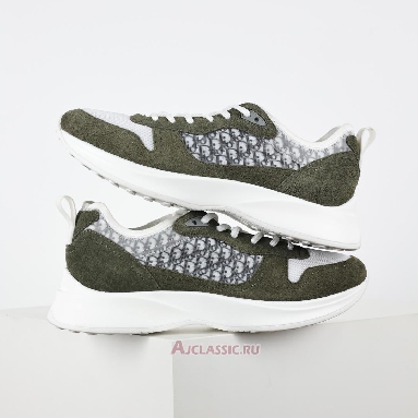Buy Dior B25 Runner Suede Olive Green 3SN283ZMI_H066 Quality Reps Replicas Shoes