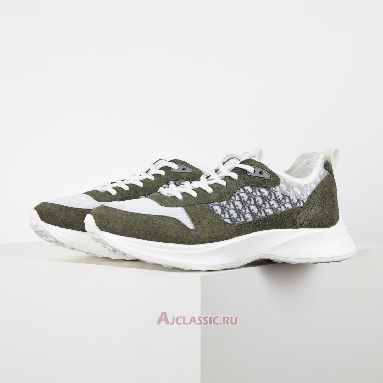 Buy Dior B25 Runner Suede Olive Green 3SN283ZMI_H066 Quality Reps Replicas Shoes