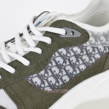 Buy Dior B25 Runner Suede Olive Green 3SN283ZMI_H066 Quality Reps Replicas Shoes