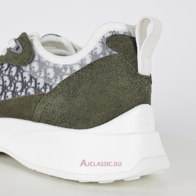 Buy Dior B25 Runner Suede Olive Green 3SN283ZMI_H066 Quality Reps Replicas Shoes