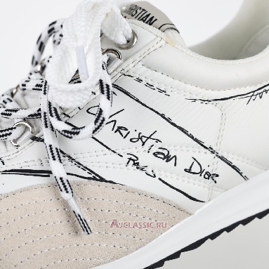 Buy Dior D-Sketch Sneaker White Nylon and Calfskin White KCK427MPA_S10W Quality Reps Replicas Shoes